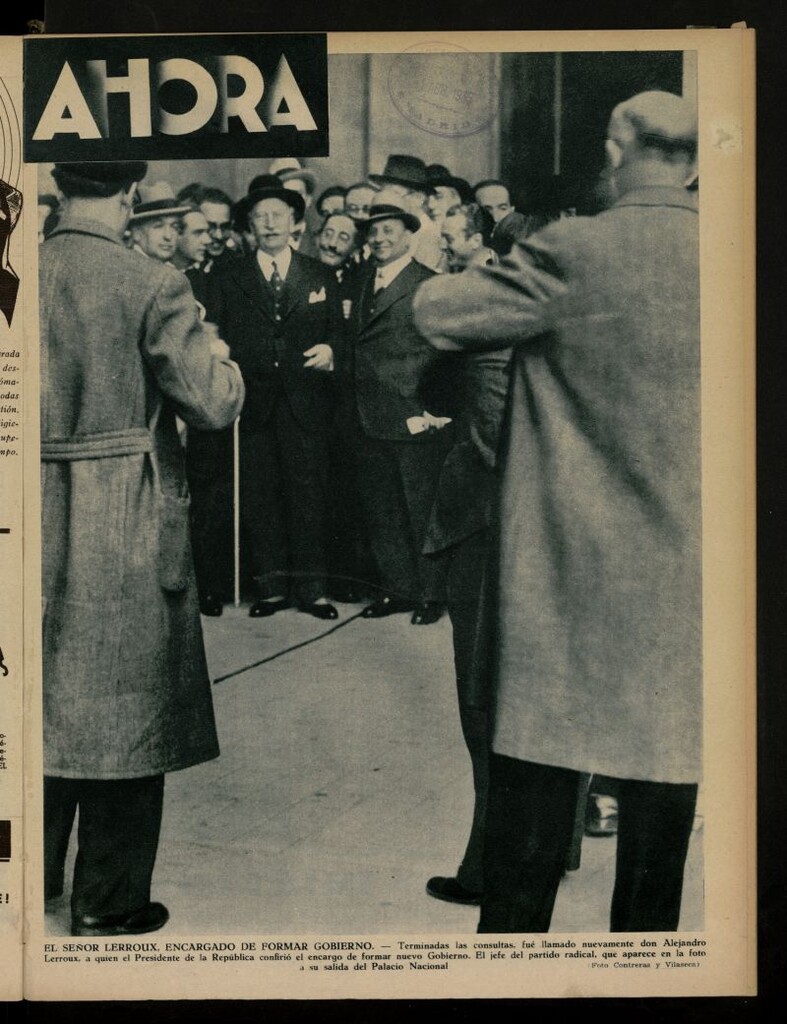 Miniatura de Ahora: diario gráfico del 31 de marzo de 1935, nº 1330