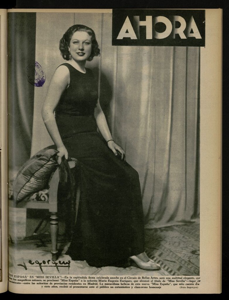 Miniatura de Ahora: diario gráfico del 27 de mayo de 1934, nº 1074