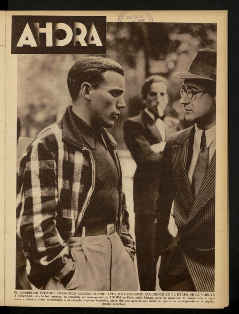 Miniatura de Ahora: diario gráfico del 12 de julio de 1935, nº 1417