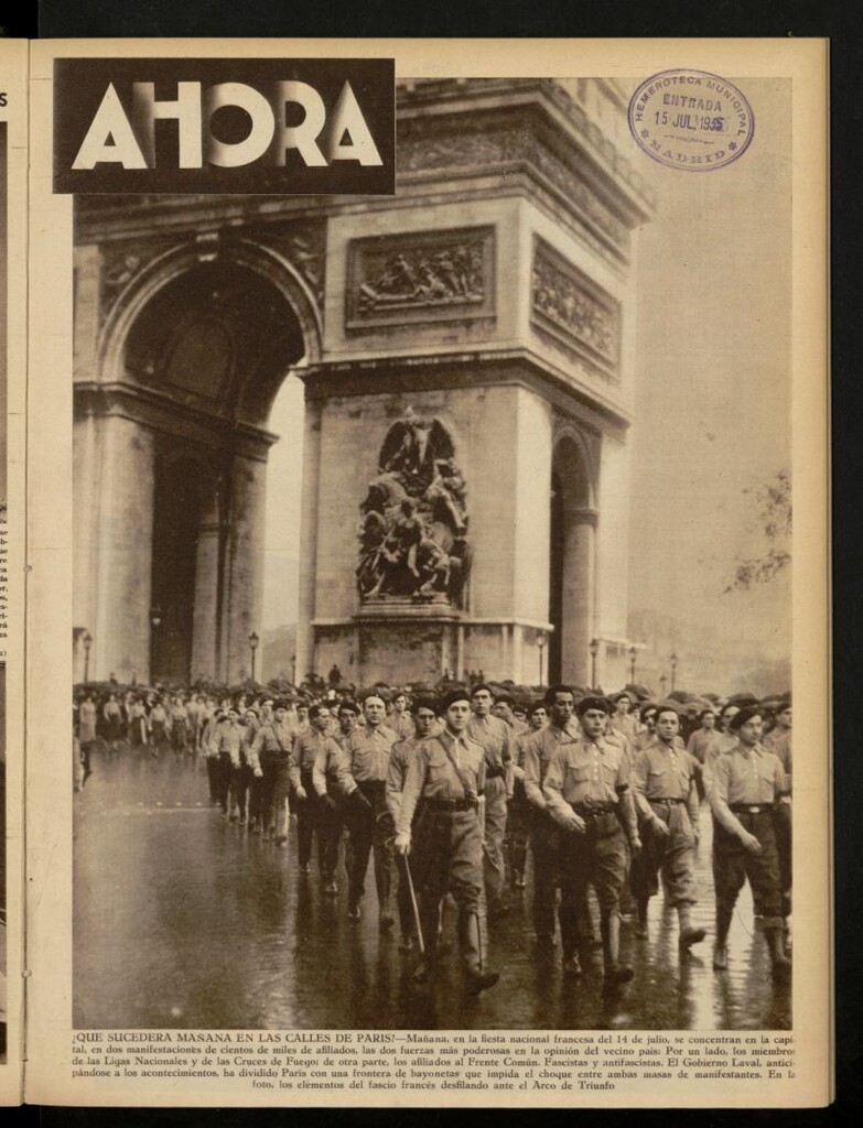Miniatura de Ahora: diario gráfico del 13 de julio de 1935, nº 1418