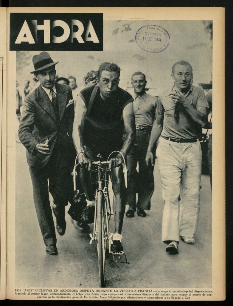 Miniatura de Ahora: diario gráfico del 14 de julio de 1935, nº 1419