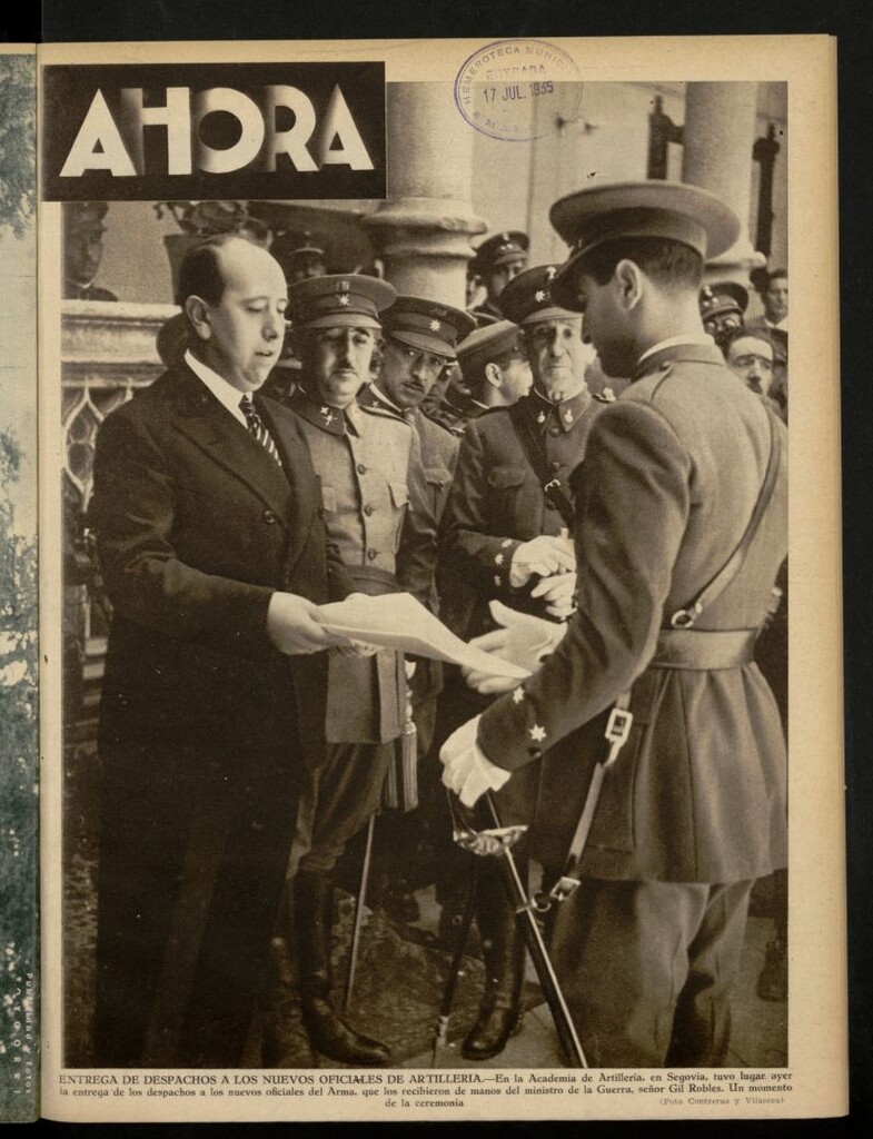 Miniatura de Ahora: diario gráfico del 16 de julio de 1935, nº 1420