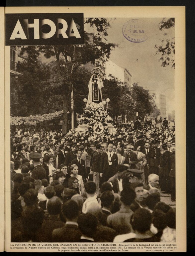 Miniatura de Ahora: diario gráfico del 17 de julio de 1935, nº 1421