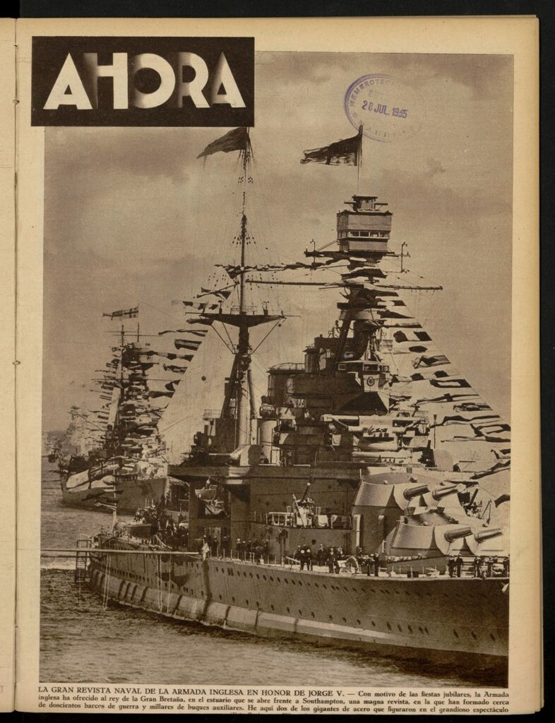 Miniatura de Ahora: diario gráfico del 19 de julio de 1935, nº 1423