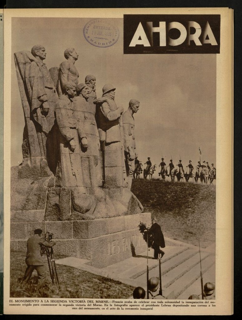 Miniatura de Ahora: diario gráfico del 23 de julio de 1935, nº 1426