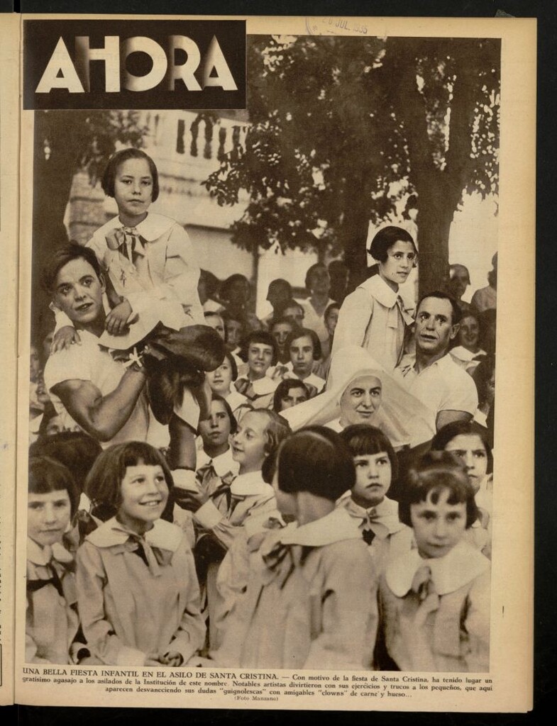 Miniatura de Ahora: diario gráfico del 25 de julio de 1935, nº 1428
