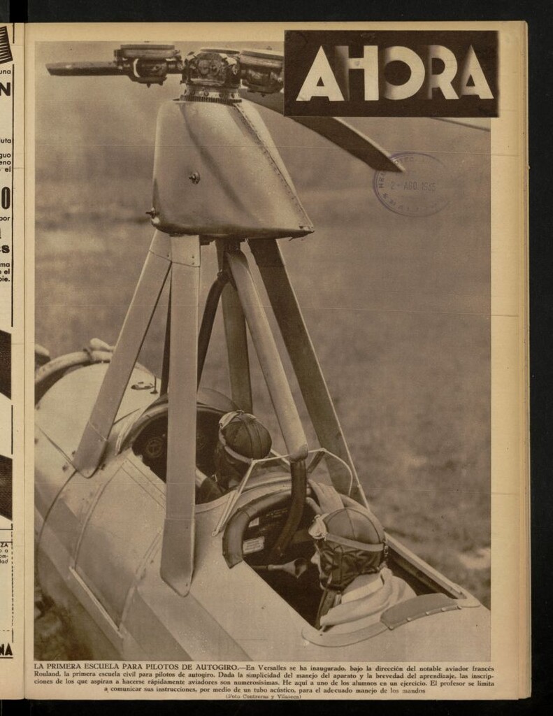 Miniatura de Ahora: diario gráfico del 31 de julio de 1935, nº 1433