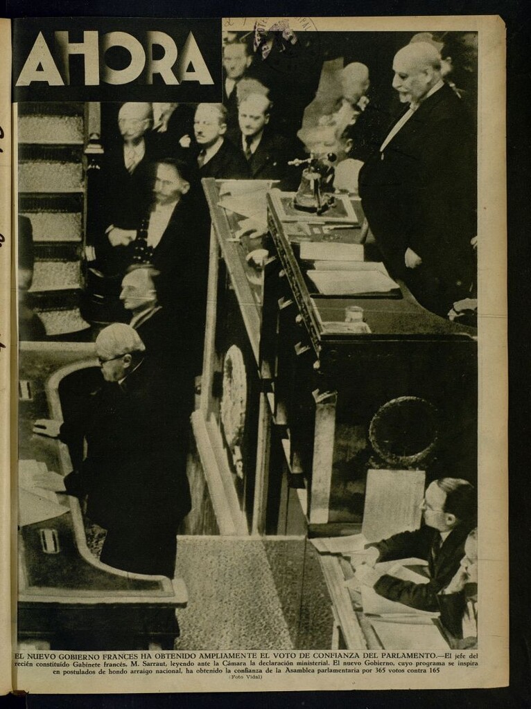 Miniatura de Ahora: diario gráfico del 2 de febrero de 1936, nº 1593