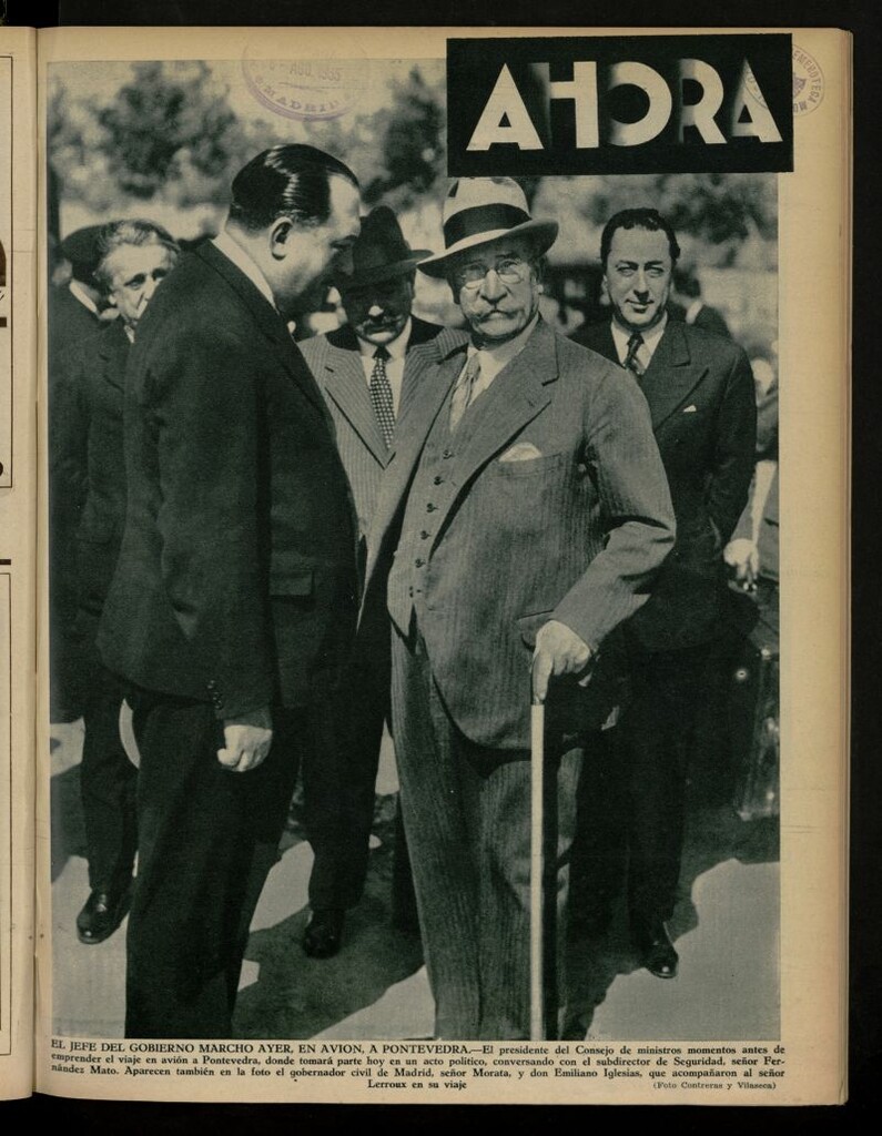 Miniatura de Ahora: diario gráfico del 4 de agosto de 1935, nº 1437