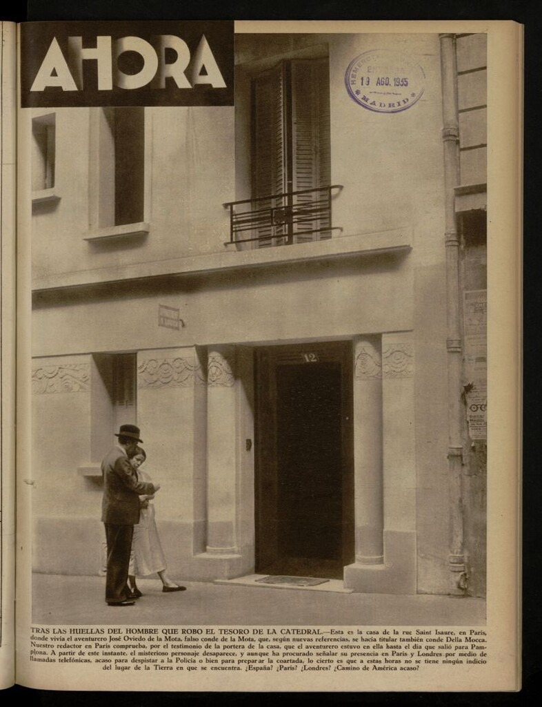 Miniatura de Ahora: diario gráfico del 17 de agosto de 1935, nº 1448