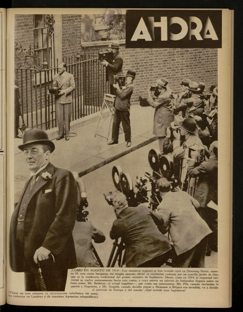 Miniatura de Ahora: diario gráfico del 23 de agosto de 1935, nº 1453