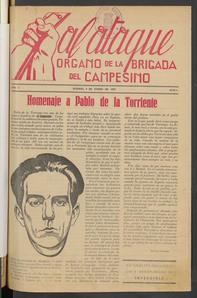 Miniatura de Al Ataque : Organo de la Brigada del Campesino