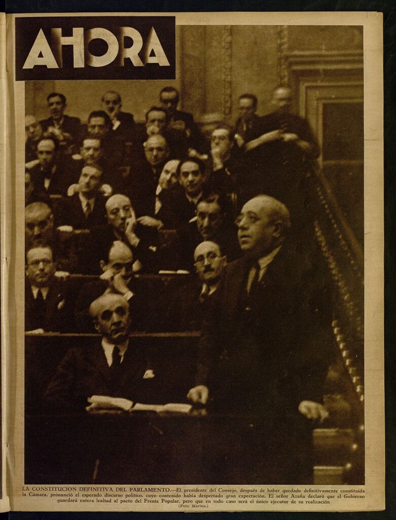 Miniatura de Ahora: diario gráfico del 4 de abril de 1936, nº 1646