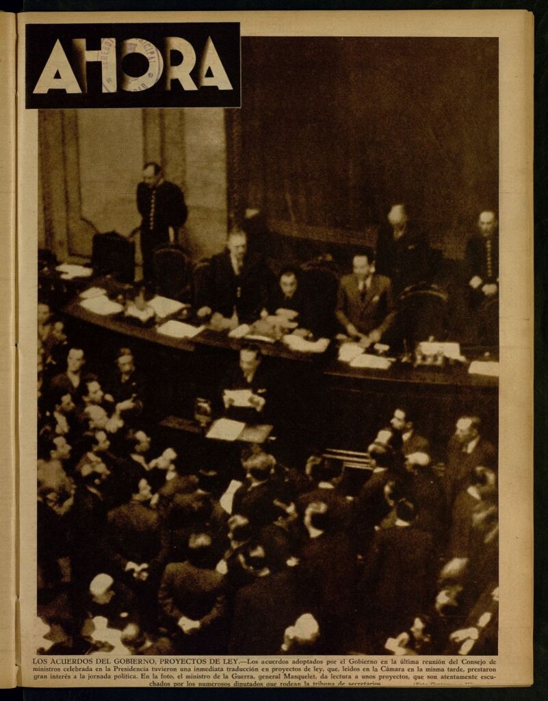Miniatura de Ahora: diario gráfico del 18 de abril de 1936, nº 1658