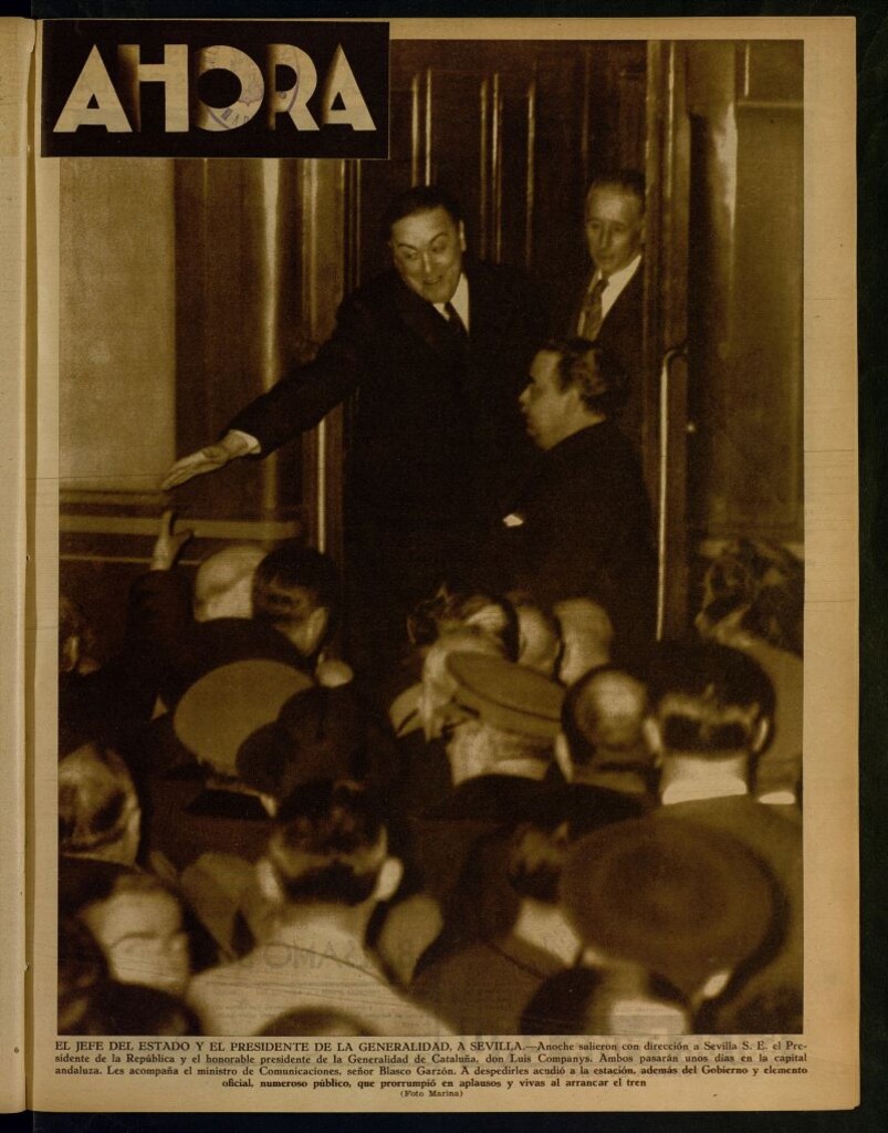 Miniatura de Ahora: diario gráfico del 21 de abril de 1936, nº 1660