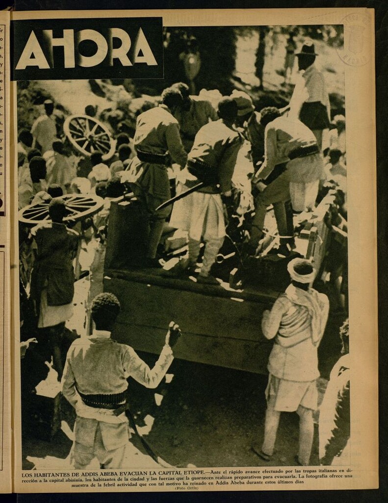 Miniatura de Ahora: diario gráfico del 26 de abril de 1936, nº 1665