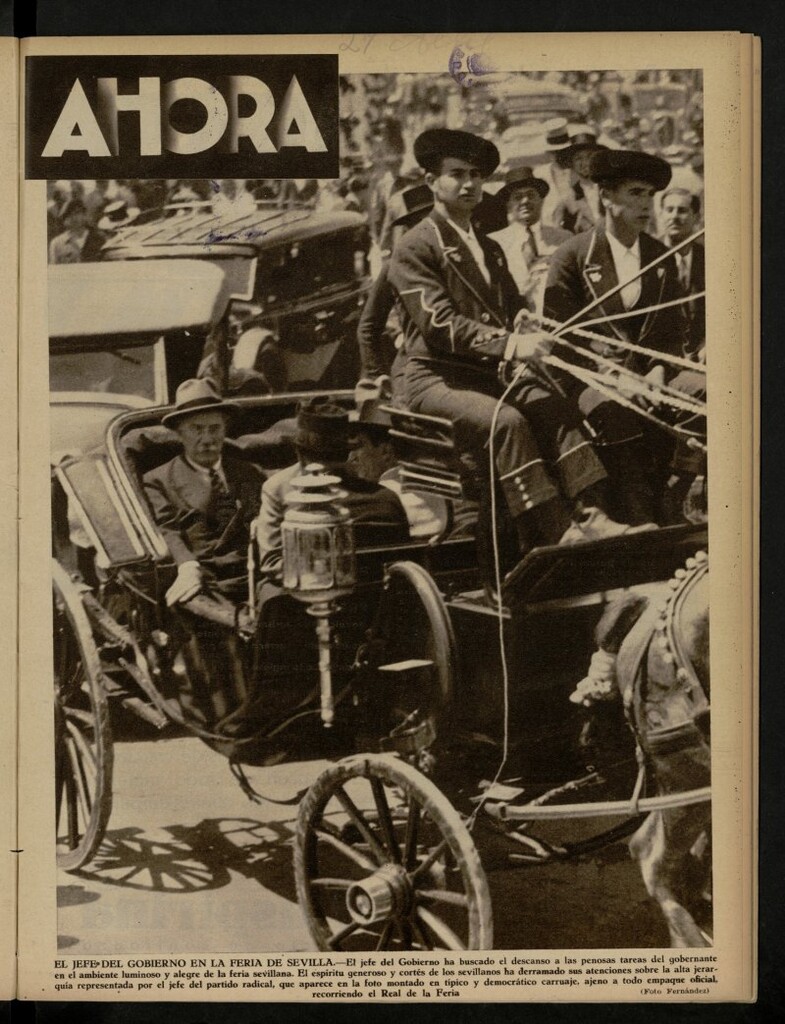 Miniatura de Ahora: diario gráfico del 27 de abril de 1935, nº 1353