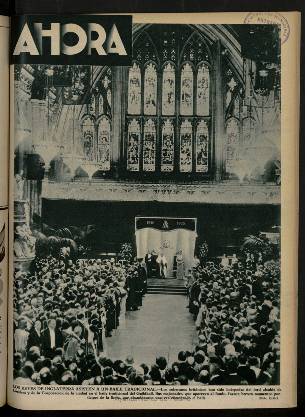 Miniatura de Ahora: diario gráfico del 26 de mayo de 1935, nº 1377