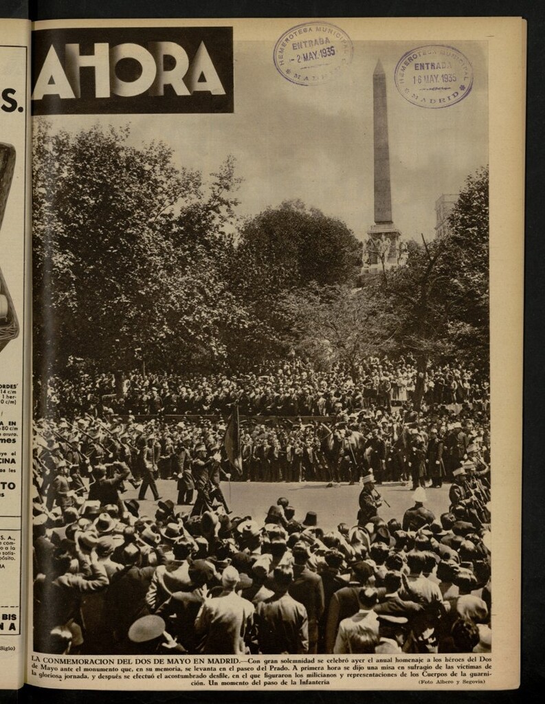 Miniatura de Ahora: diario gráfico del 3 de mayo de 1935, nº 1357
