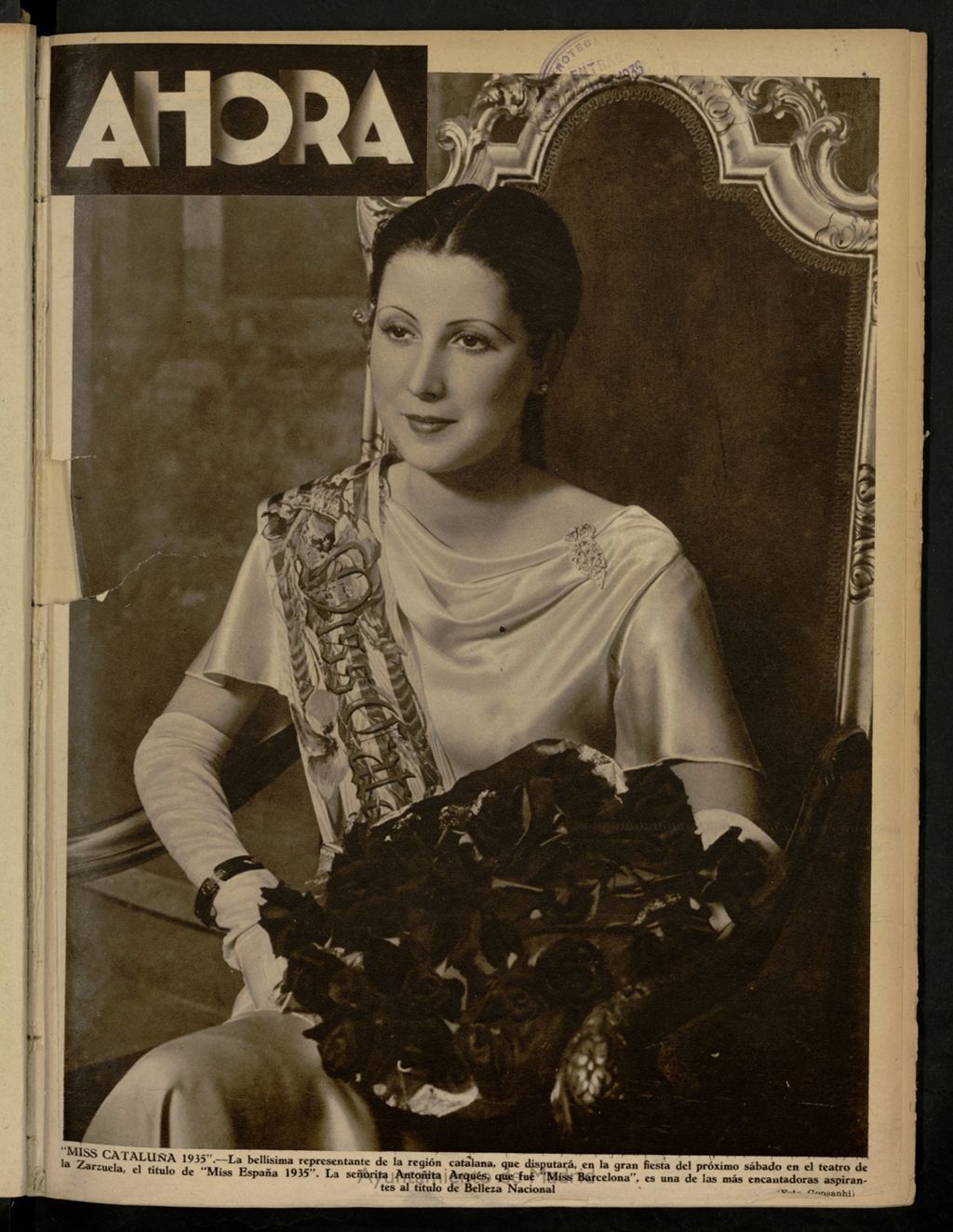 Miniatura de Ahora: diario gráfico del 2 de mayo de 1935, nº 1356
