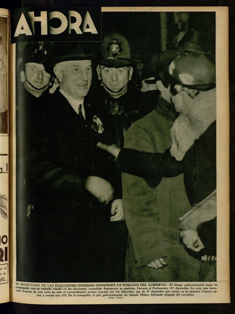 Miniatura de Ahora: diario gráfico del 17 de noviembre de 1935, nº 1527