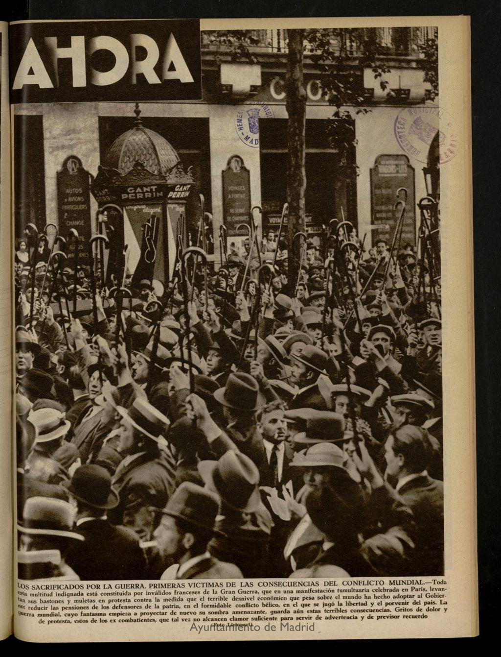 Miniatura de Ahora: diario gráfico del 27 de junio de 1934, nº 1100