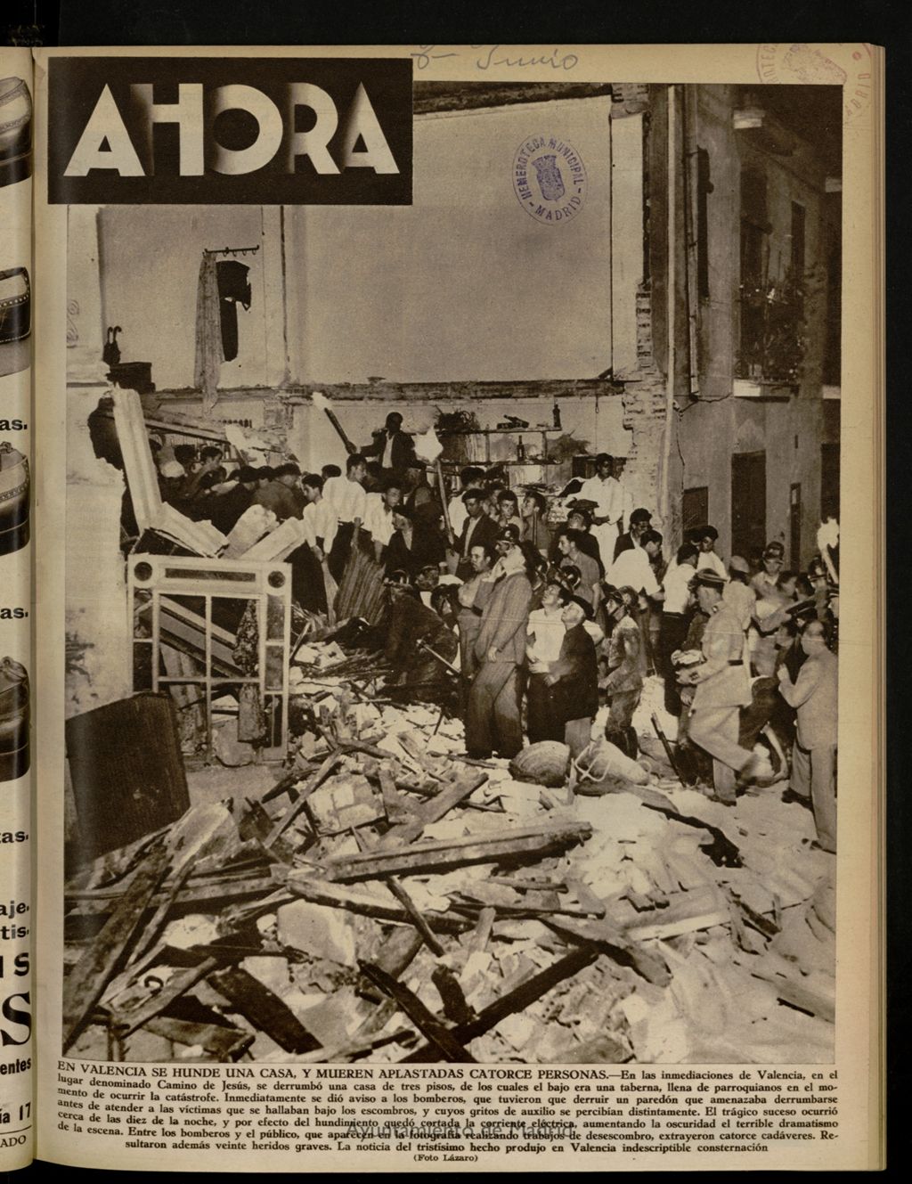 Miniatura de Ahora: diario gráfico del 8 de junio de 1934, nº 1084