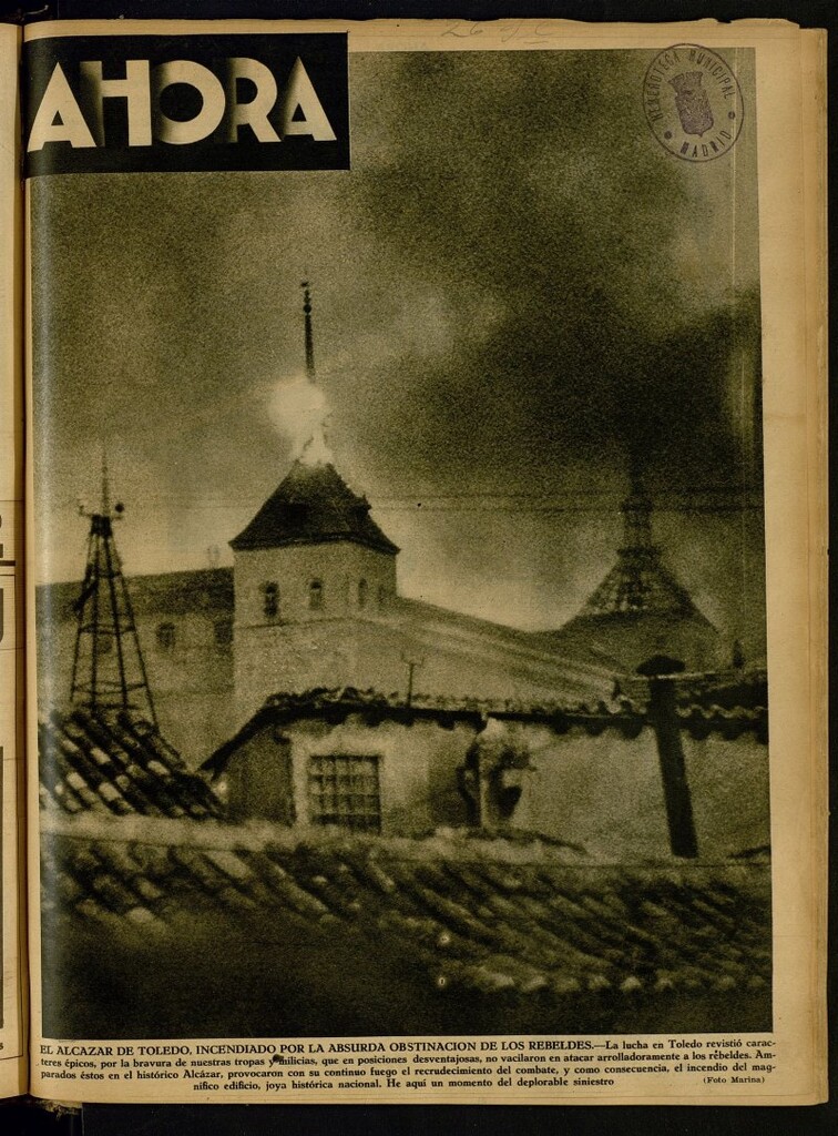 Miniatura de Ahora: diario gráfico del 26 de julio de 1936, nº 1742