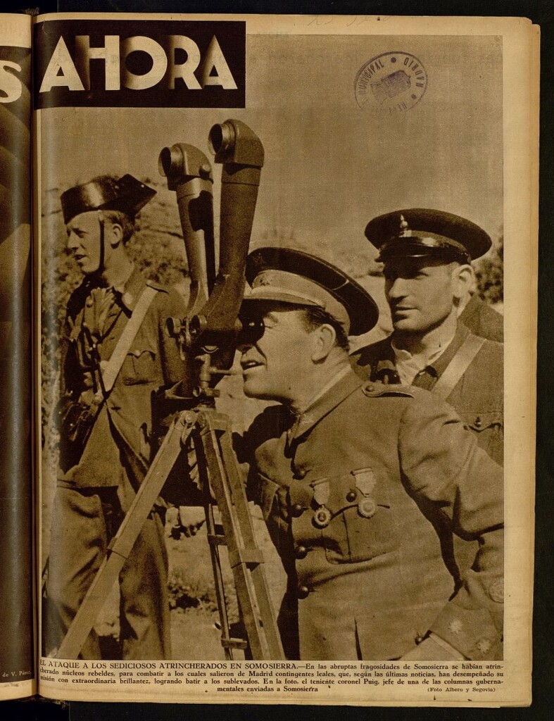 Miniatura de Ahora: diario gráfico del 23 de julio de 1936, nº 1739
