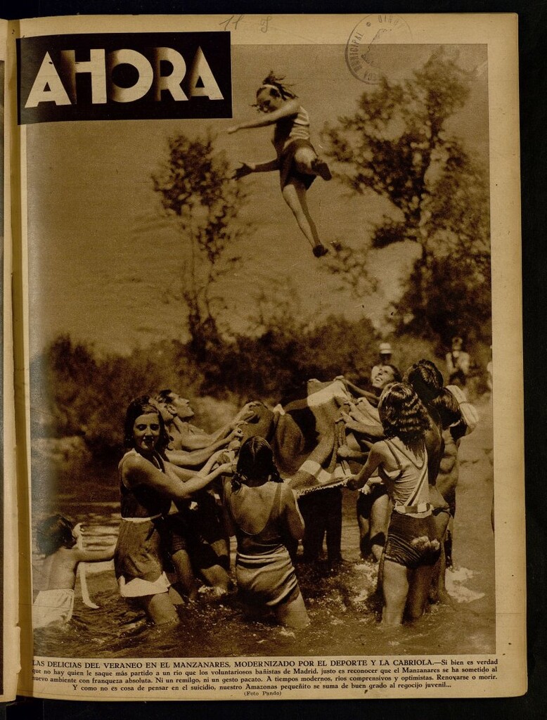 Miniatura de Ahora: diario gráfico del 11 de julio de 1936, nº 1729