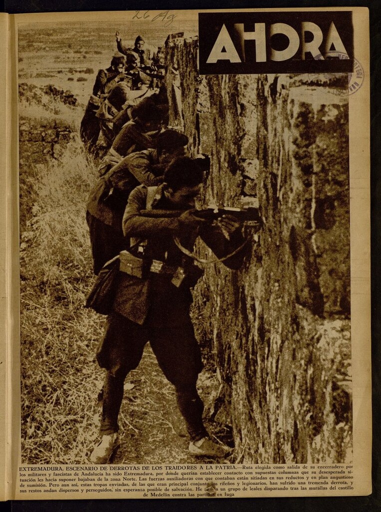 Miniatura de Ahora: diario gráfico del 26 de agosto de 1936, nº 1769