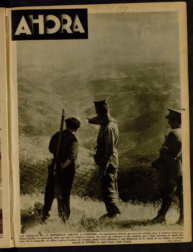 Miniatura de Ahora: diario gráfico del 30 de agosto de 1936, nº 1773