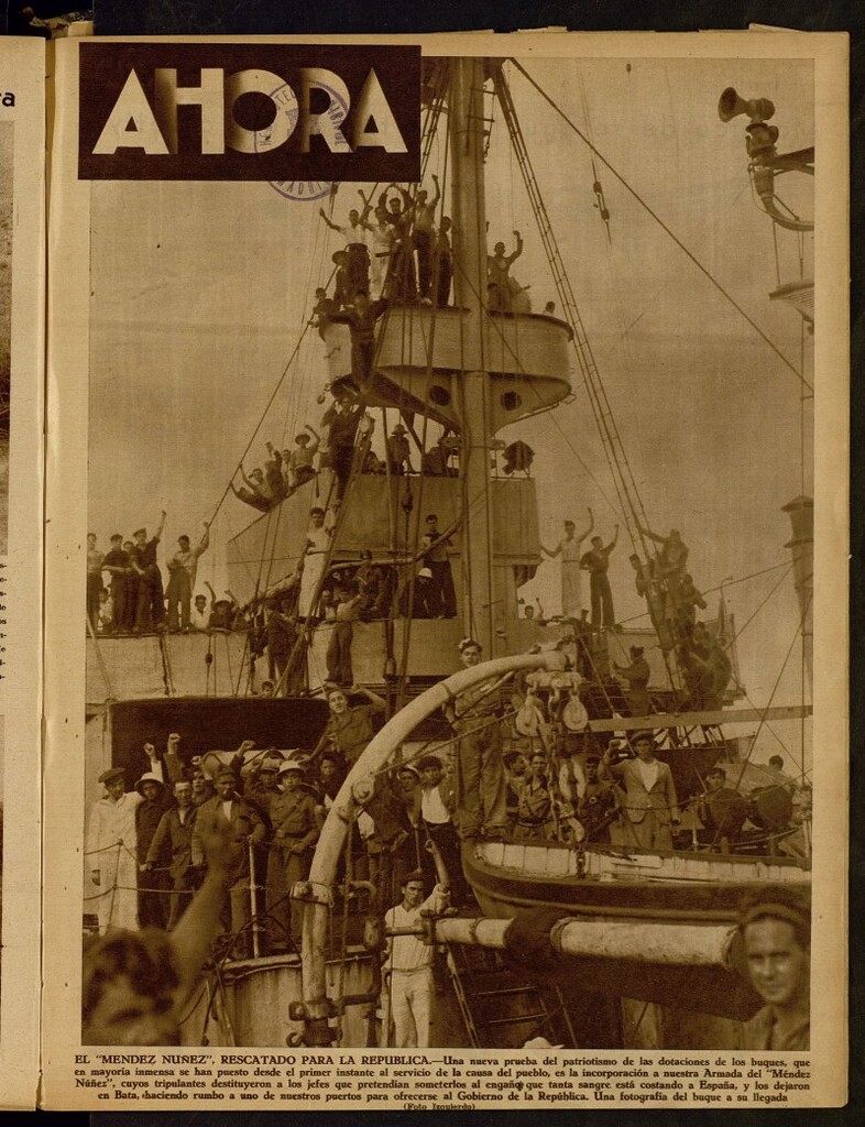 Miniatura de Ahora: diario gráfico del 24 de septiembre de 1936, nº 1794