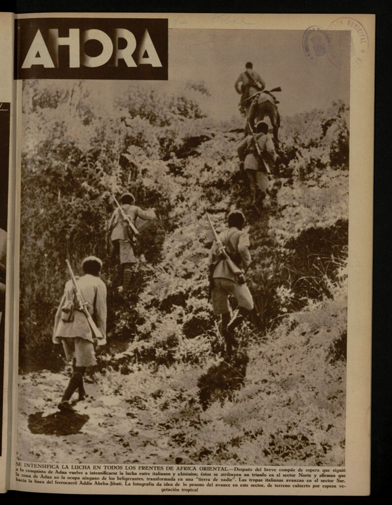Miniatura de Ahora: diario gráfico del 12 de octubre de 1935, nº 1496