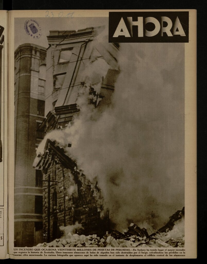 Miniatura de Ahora: diario gráfico del 23 de octubre de 1935, nº 1505