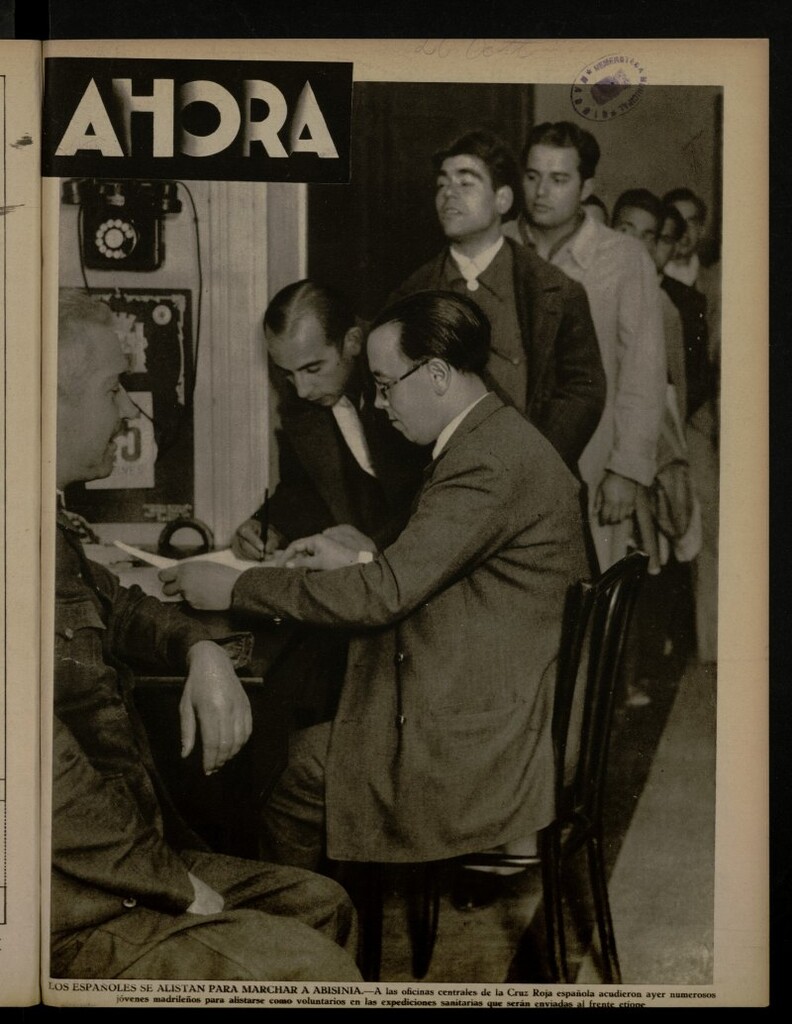 Miniatura de Ahora: diario gráfico del 26 de octubre de 1935, nº 1508