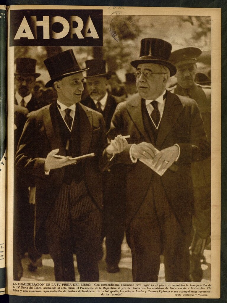 Miniatura de Ahora: diario gráfico del 26 de mayo de 1936, nº 1689
