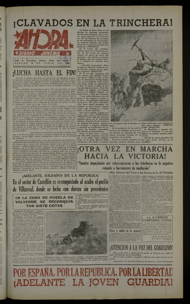 Miniatura de Ahora: diario gráfico del 18 de junio de 1938, nº 467