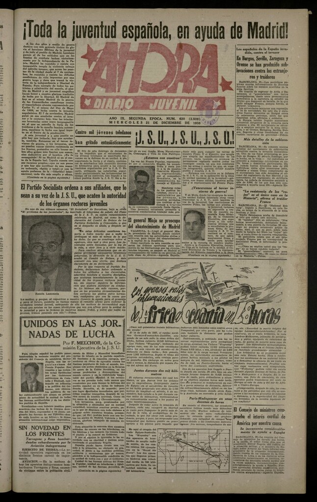 Miniatura de Ahora: diario gráfico del 21 de diciembre de 1938, nº 620