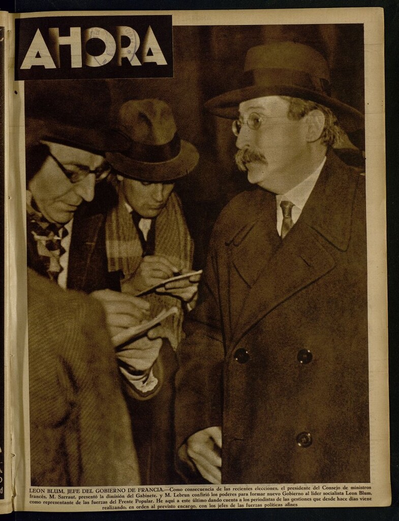 Miniatura de Ahora: diario gráfico del 5 de junio de 1936, nº 1698