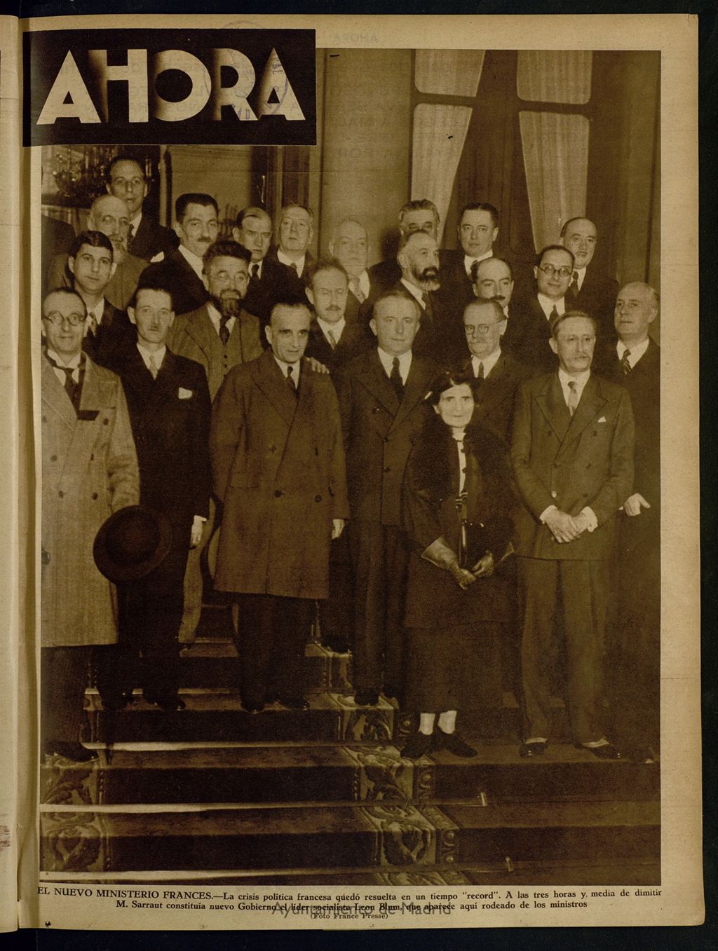 Miniatura de Ahora: diario gráfico del 6 de junio de 1936, nº 1699