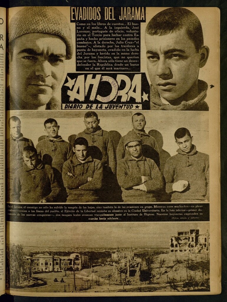 Miniatura de Ahora: diario gráfico del 25 de febrero de 1937, nº 50