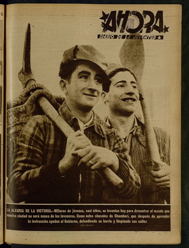 Miniatura de Ahora: diario gráfico del 10 de marzo de 1937, nº 62