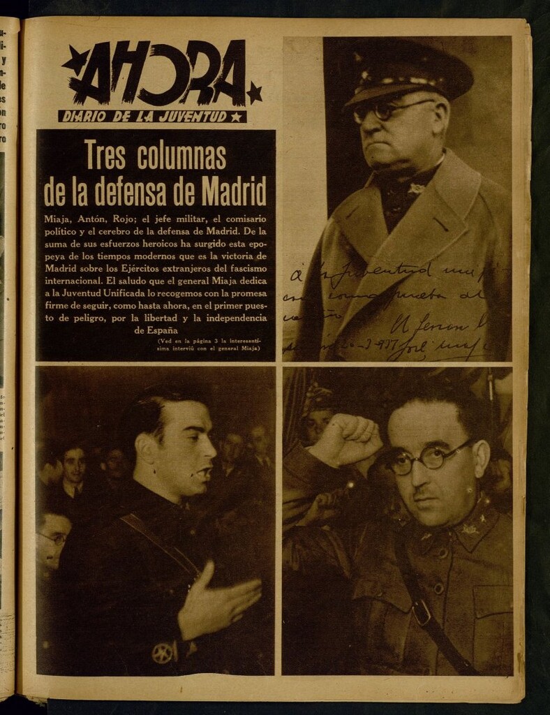 Miniatura de Ahora: diario gráfico del 23 de marzo de 1937, nº 73