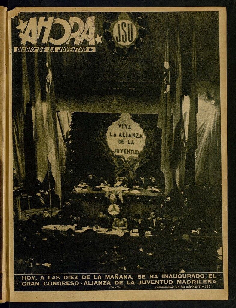 Miniatura de Ahora: diario gráfico del 4 de abril de 1937, nº 84