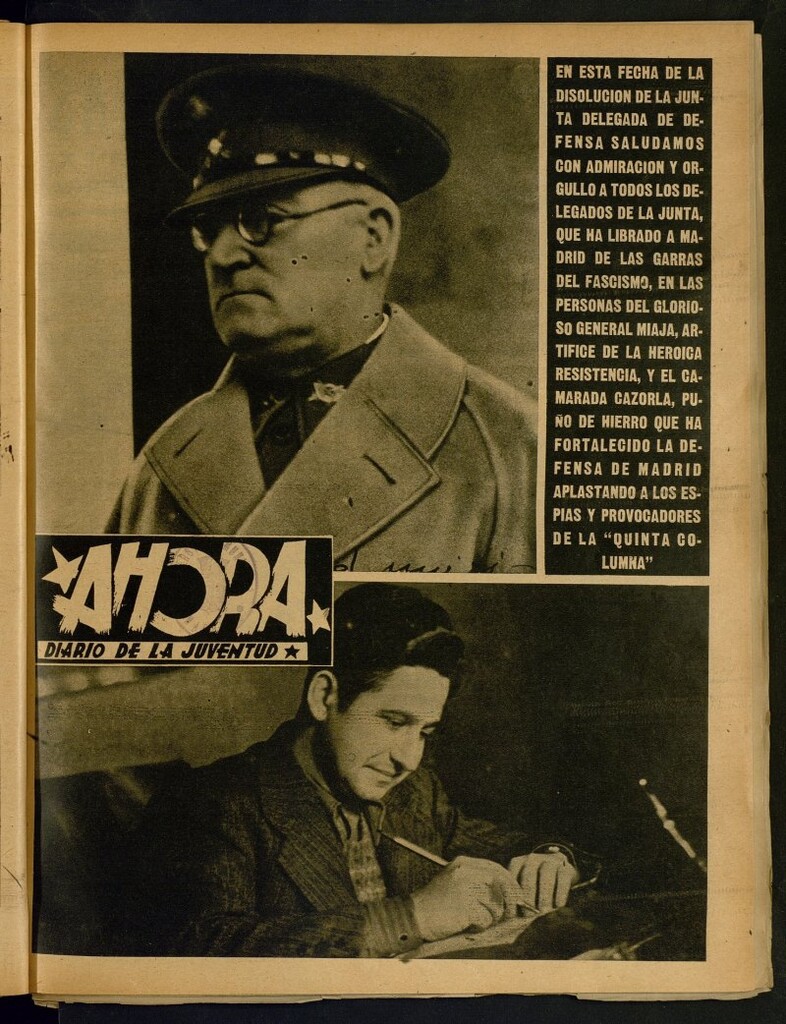 Miniatura de Ahora: diario gráfico del 25 de abril de 1937, nº 102