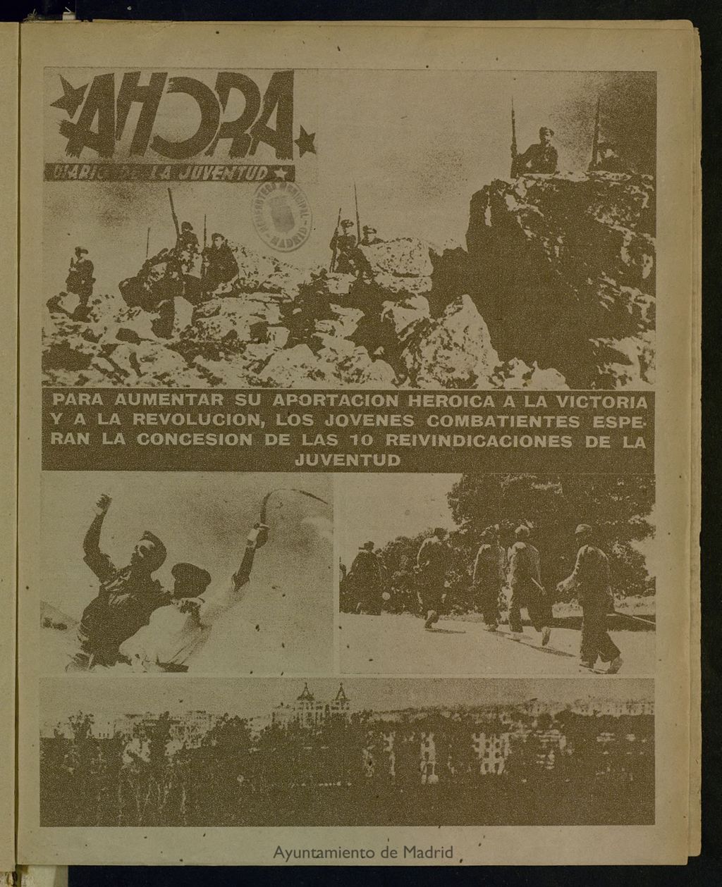 Miniatura de Ahora: diario gráfico del 30 de junio de 1937, nº 160