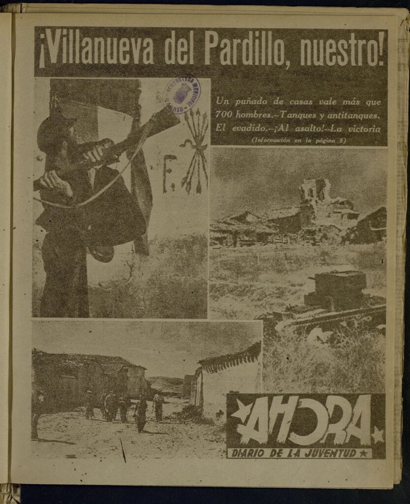 Miniatura de Ahora: diario gráfico del 13 de julio de 1937, nº 171