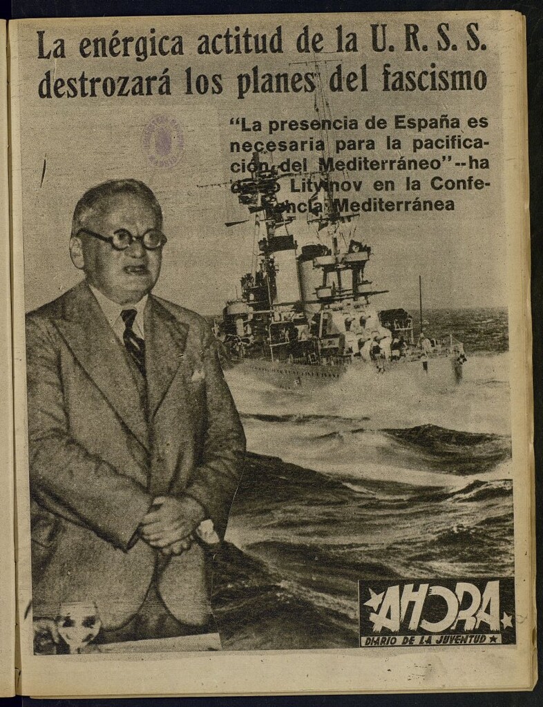 Miniatura de Ahora: diario gráfico del 12 de septiembre de 1937, nº 225