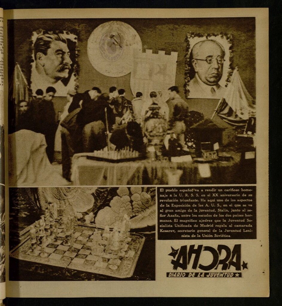 Miniatura de Ahora: diario gráfico del 14 de octubre de 1937, nº 252